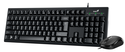  סט מקלדת ועכבר חוטי GENIUS KM-100SE 