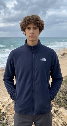 מעיל פליס עם רוכסן מלא לגברים The North Face - Glacier Fleece Jacket