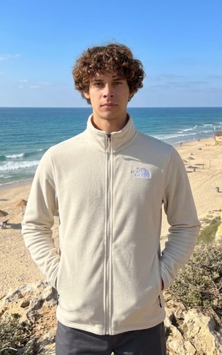 מעיל פליס עם רוכסן מלא לגברים The North Face - Glacier Fleece Jacket