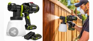 מרסס צבע נטען 20V WORX WU056.9.2 Brussels  [ סוללה 20 וולט 2 אמפר+ מטען  ] 
