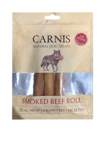 CARNIS חטיף לכלב בקר מעושן 80 גרם