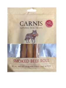 CARNIS חטיף לכלב בקר מעושן 80 גרם