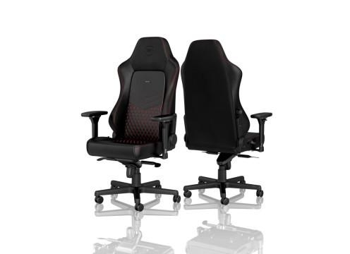 כיסא גיימינג NOBLECHAIRS HERO BLACK/RED בצבע שחור/אדום