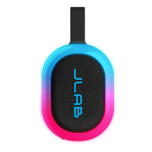  רמקול נייד קומפקטי ועוצמתי JLab Pop Party 5W עם Bluetooth ו־ RGB JLab Pop Party Speaker 