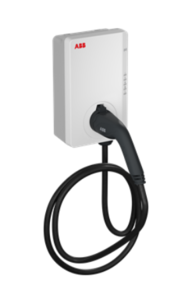 עמדת טעינה לרכב חשמלי דגם ABB TAC-W22-G5-R-0 22kW