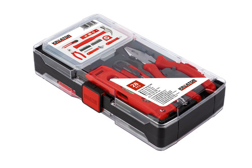 מיקס כלי עבודה 28 חלקים  KRT951014, MIXED TOOL SET 28PCS, ברקוד 5400338092350