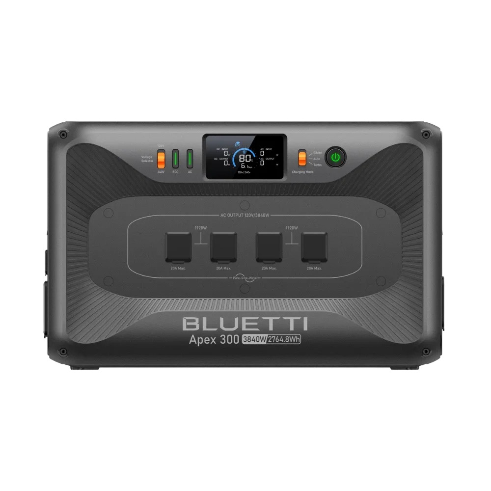 תחנת כוח ניידת Bluetti APEX300 3840W / 2764Wh