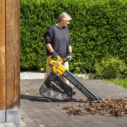 מפוח עלים/שואב וגורס 3800W, 106 POWXG4039, LEAF BLOWER/VACUUM 3800W, ברקוד 5400338128271