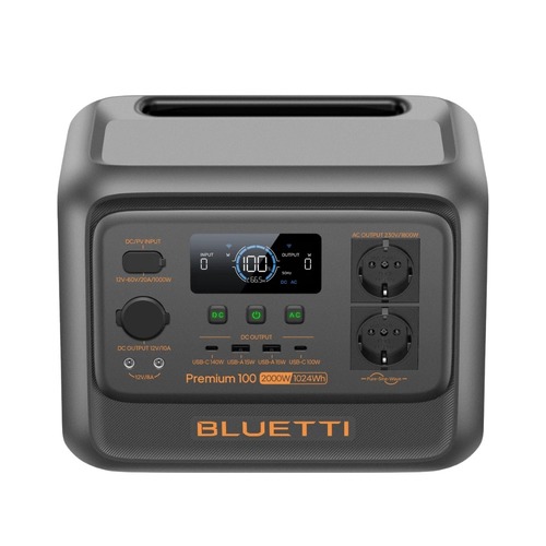 תחנת כוח ניידת הספק Bluetti Premium 100 V2 2000W / 1024Wh