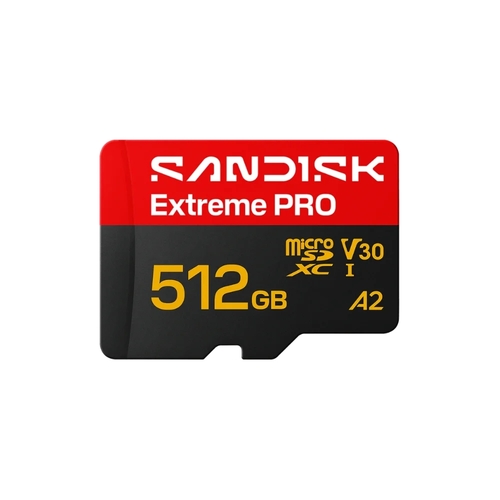 כרטיס זיכרון דגם | Extreme PRO microSDXC UHS-I | 512GB מבית SanD