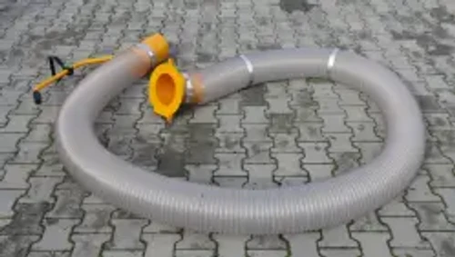 שואב עלים מקצועי LASKI VD 405 – צינור שאיבה גמיש באורך 6 מטרים ובקוטר 180 מ