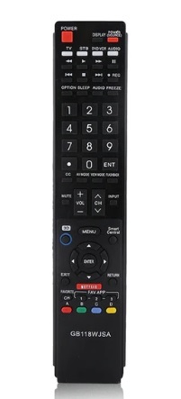 שלט תואם אוניברסלי לטלויזיה חכמה שארפ SHARP SMART TV