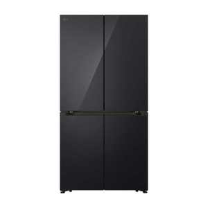 מקרר 4 דלתות 665 ליטר LG BS-75L685GI מראה שחורה *שבת