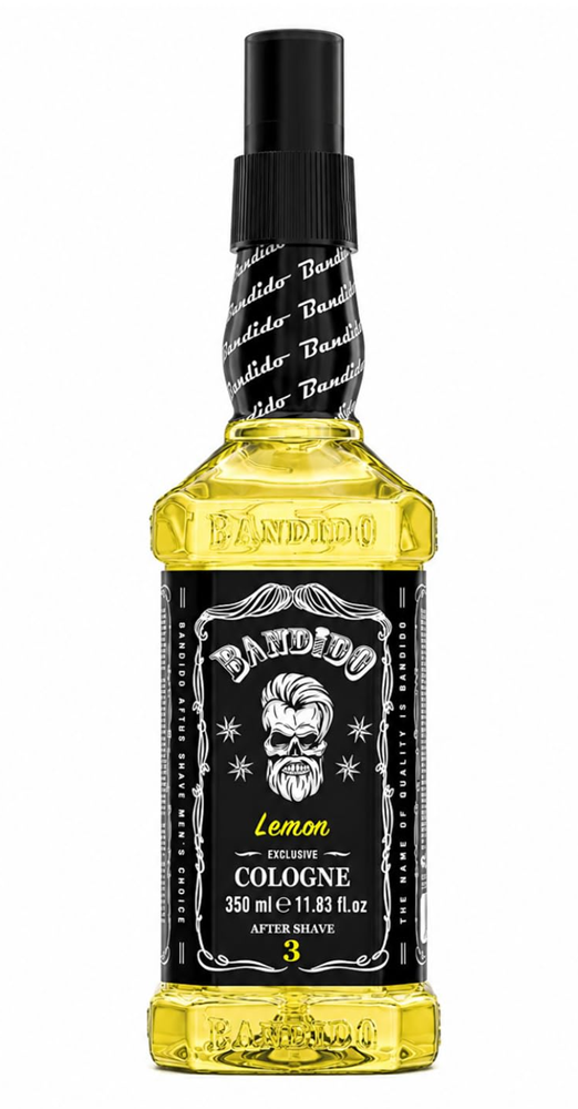 אפטר שייב קולון Lemon בניחוח לימון BANDIDO – ‏350 מ״ל