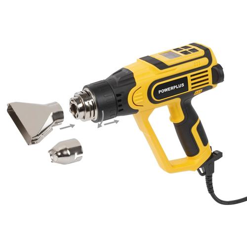אקדח חום 2300W - חמישה אביזרים, 106 POWX1026, HEAT GUN 2300W - 5 ACC.ברקוד 5400338129667