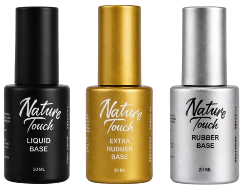 Nature Touch Gel Polish Base 20ML נייצ'ר טאץ בסיס לק ג'ל