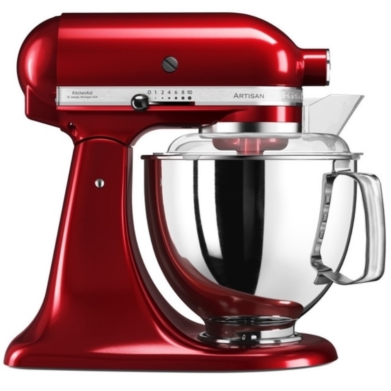 מיקסר מקצועי 2 קערות KitchenAid קיטשן אייד Artisan 5KSM175-ICA אדום תפוח