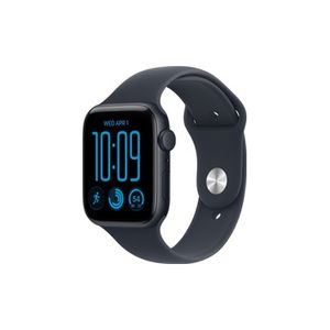 Apple Watch SE 3 GPS 44mm Midnight Aluminium Case with Navy Blue Sport Band - M/L שעון
