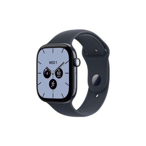 Apple Watch Series 12 GPS + Cellular 46mm Night Blue Ceramic Case with Navy Blue Sport Band - M/L שעון