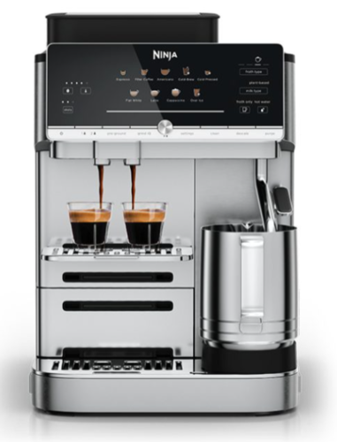 Ninja AutoBarista מכונת אספרסו אוטומטית 10 ב- 1 דגם AE1001