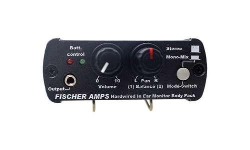 מגבר אוזניות אישי - Fisher Amps - Hardwire In Ear bodypack