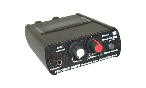 מגבר אוזניות אישי - Fisher Amps - Hardwire In Ear bodypack