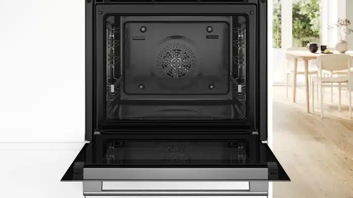 ‏⁧תנור אפיה בילד אין ⁦BOSCH⁩ בוש ⁦HBG578EW3 Serie⁩ 6⁩‏