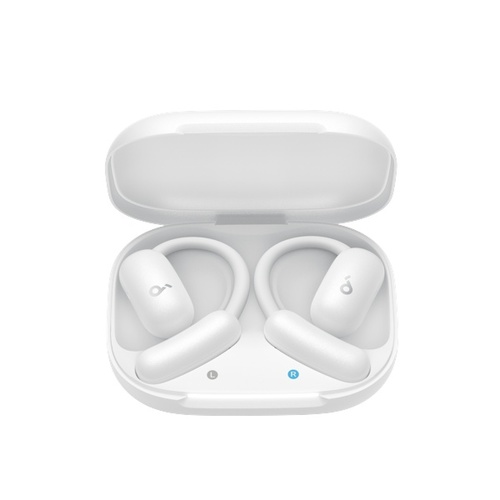 אוזניות ANKER soundcore AeroFit 2 AI Open Ear בצבע לבן