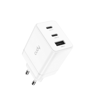  מטען CUDY 3-Port 67W USB-C Charger with EU Plug CH67_EU 