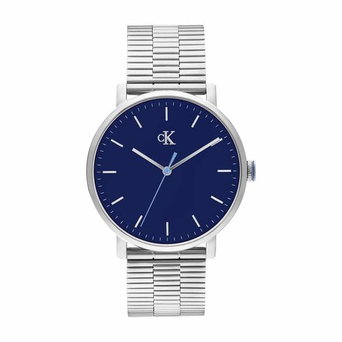 שעון Calvin Klein קלווין קליין לגבר CK Real דגם 25200598, לוח בגוון כחול