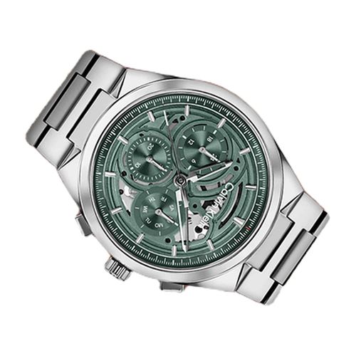 שעון Calvin Klein קלווין קליין לגבר Distinguish Skeleton דגם 25200572, לוח בגוון ירוק, תמונה 3