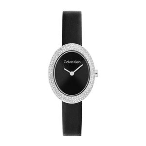 שעון Calvin Klein קלווין קליין לאישה Twisted Bezel דגם 25100145 עם לוח בגוון שחור