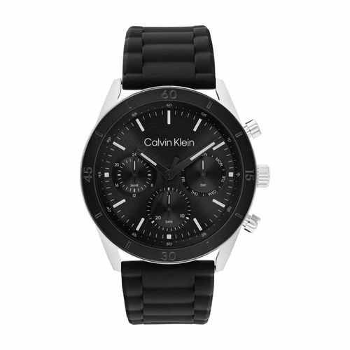 שעון Calvin Klein קלווין קליין לגבר CK Performance דגם 25200559, לוח בגוון שחור