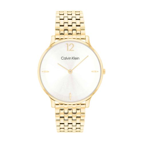 שעון Calvin Klein קלווין קליין לאישה Luxe דגם 25100172, לוח בגוון לבן