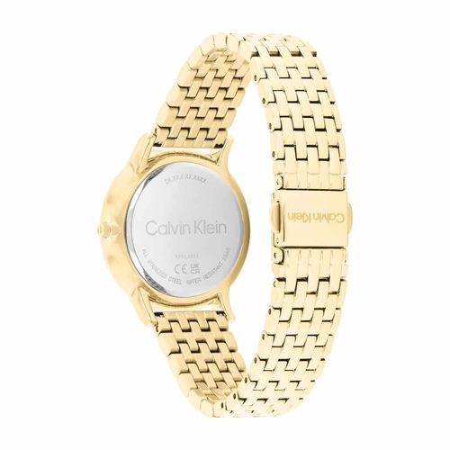 שעון Calvin Klein קלווין קליין לאישה Luxe דגם 25100172, לוח בגוון לבן, תמונה 3