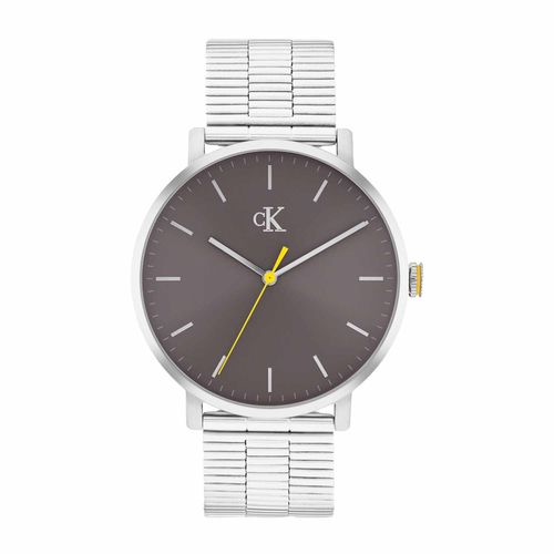 שעון Calvin Klein קלווין קליין לגבר Reset דגם 25200547, לוח בגוון אפור