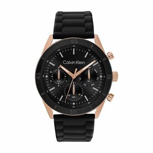 שעון Calvin Klein קלווין קליין לגבר CK Performance דגם 25200567 עם לוח בגוון שחור