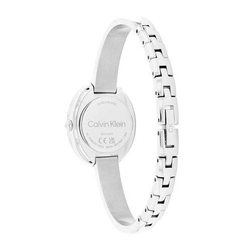 שעון Calvin Klein קלווין קליין לאישה Twisted Bezel דגם 25100055, לוח בגוון כסוף, תמונה 4