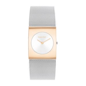שעון Calvin Klein קלווין קליין לאישה CK Pulse דגם 25100063 עם לוח בגוון כסוף
