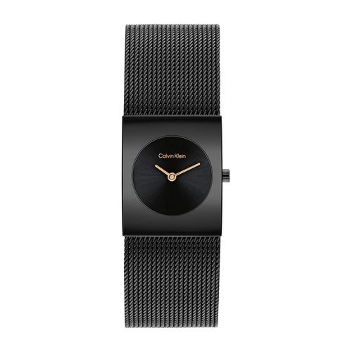 שעון Calvin Klein קלווין קליין לאישה CK Pulse דגם 25100138, לוח בגוון שחור