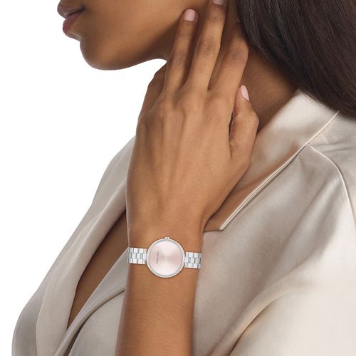 שעון Calvin Klein קלווין קליין לאישה Gleam דגם 25100015, לוח בגוון ורוד, תמונה 2