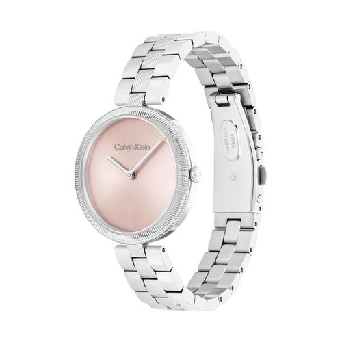 שעון Calvin Klein קלווין קליין לאישה Gleam דגם 25100015, לוח בגוון ורוד, תמונה 3