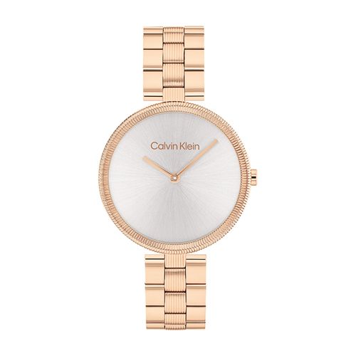 שעון Calvin Klein קלווין קליין לאישה Gleam דגם 25100013, לוח בגוון אפור