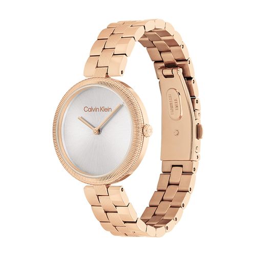 שעון Calvin Klein קלווין קליין לאישה Gleam דגם 25100013, לוח בגוון אפור, תמונה 3