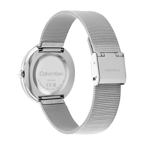 שעון Calvin Klein קלווין קליין לאישה Twisted Bezel דגם 25200011, לוח בגוון לבן, תמונה 4