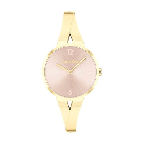 שעון Calvin Klein קלווין קליין לאישה Joyful דגם 25100027, לוח בגוון ורוד