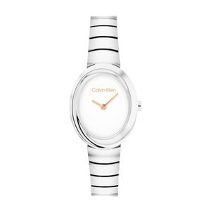 שעון Calvin Klein קלווין קליין לאישה Forme דגם 25100149 עם לוח בגוון לבן