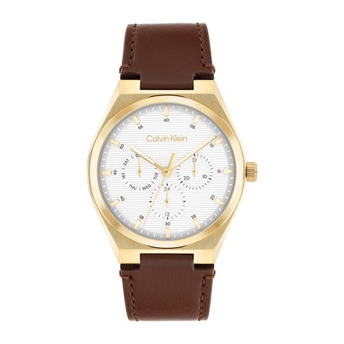 שעון Calvin Klein קלווין קליין לגבר CK Motion דגם 25200523, לוח בגוון לבן