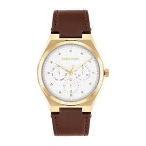 שעון Calvin Klein קלווין קליין לגבר CK Motion דגם 25200523 עם לוח בגוון לבן