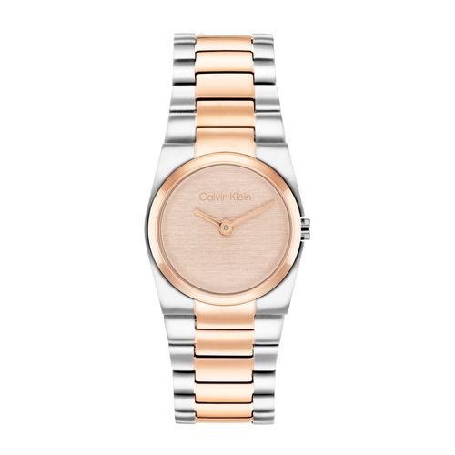 שעון Calvin Klein קלווין קליין לאישה CK Unite דגם 25100124, לוח בגוון רוז גולד